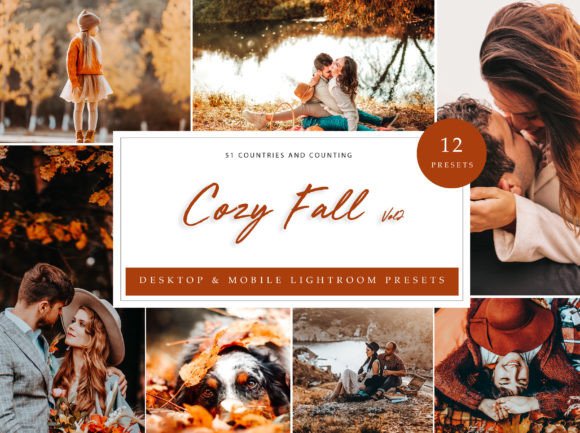 Download Lightroom Presets - Cozy Fall Vol. 2 - Presets Collection