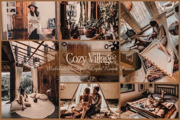 Download 12 Cozy Village Lightroom Presets - Presets Collection