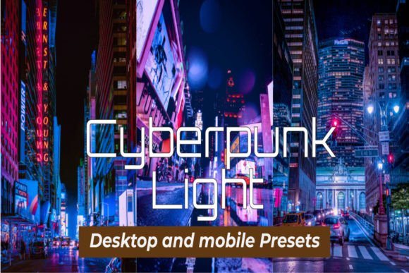 Download 16 Cyberpunk Light Lightroom Presets - Presets Collection