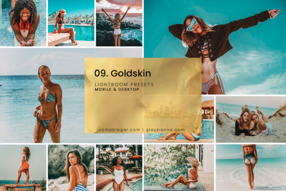 Download 09. Gold Skin Presets - Presets Collection