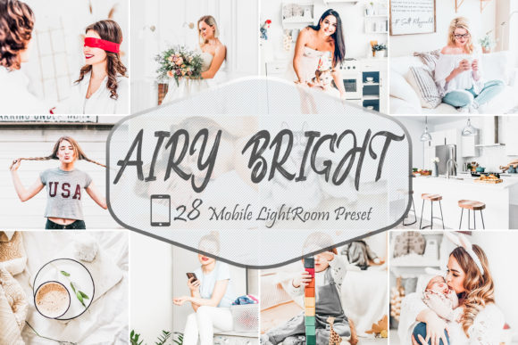 Download 28 Airy Bright Mobile Lightroom Presets - Presets Collection