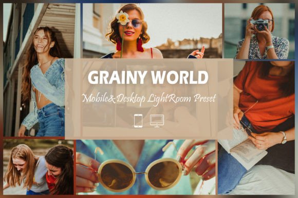 Download 12 Grainy World Lightroom Presets - Presets Collection