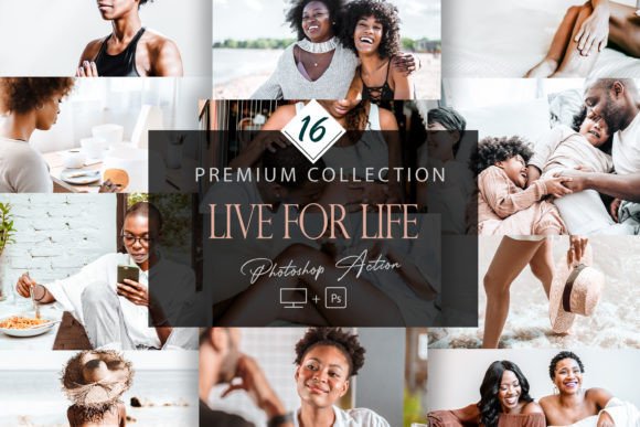 Download 16 Live for Life Lightroom Presets, Skin - Presets Collection