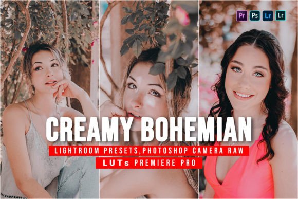 Download 5 Creamy Bohemian Presets and Luts - Presets Collection