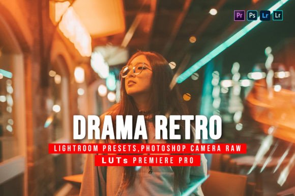 Download 5 Drama Retro Presets and Luts - Presets Collection