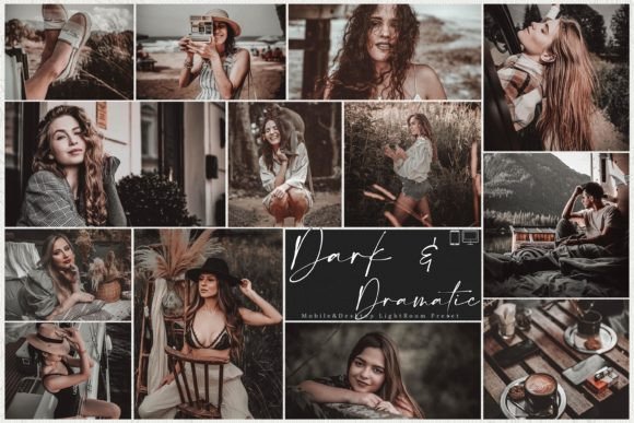 Download 18 Dark &amp; Dramatic Lightroom Presets - Presets Collection