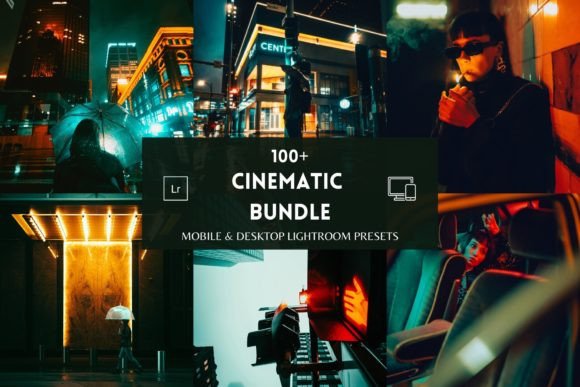 Download 100 Cinematic Bundle Lightroom Presets - Presets Collection
