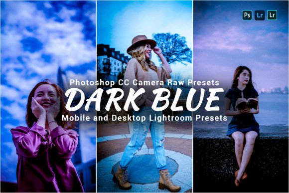 Download 10 Dark Blue Lightroom Presets - Presets Collection