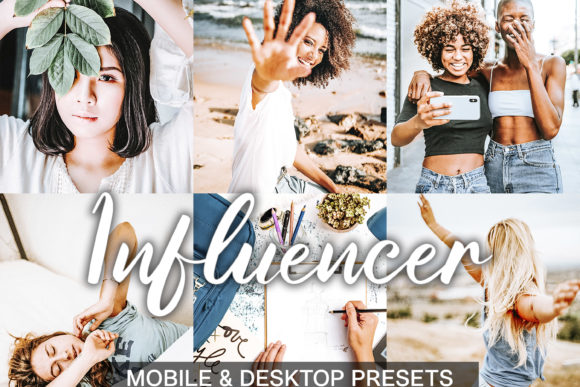 Download 3 Mobile &amp; Desktop Presets - Influencer - Presets Collection