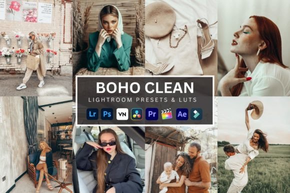 Download Boho Clean Lightroom Presets &amp; Luts - Presets Collection