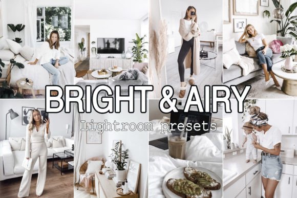 Download 14 Bright &amp; Airy Lightroom Presets - Presets Collection